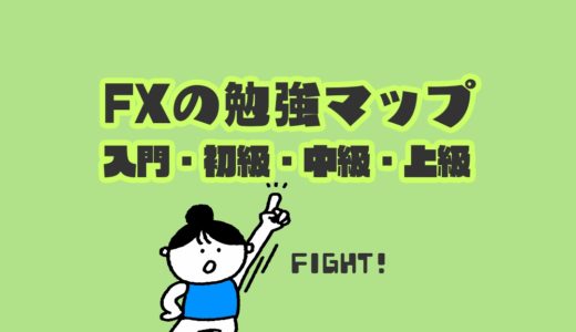 FX勉強方法マップ【入門、初級、中級、上級全15記事】